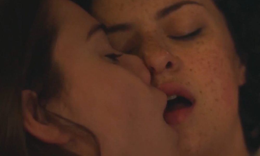 Alia Shawkat and Laia Costa making out and having lesbian sex. why is it ca...